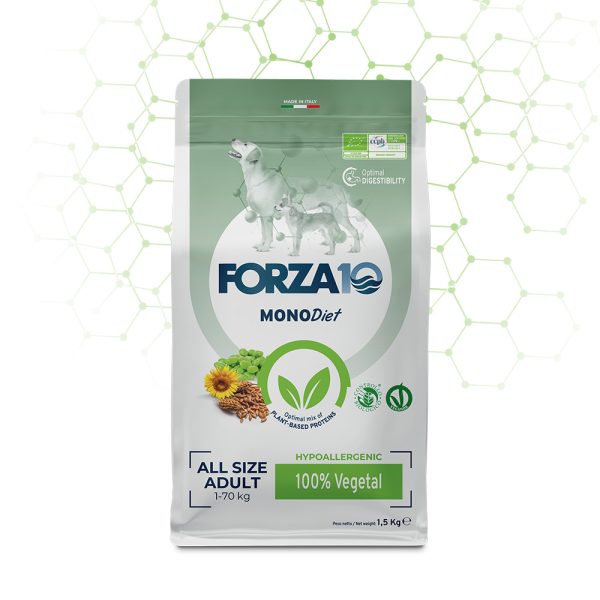 Crocchette All Size Adult - 100% Vegetal 1,5 kg - FORZA10